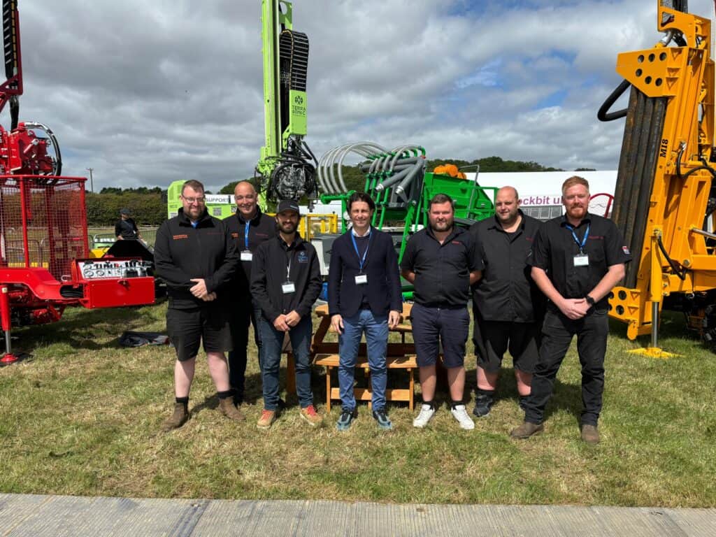 Massenza Drilling Rigs booth_Geotechnica_UK_2024